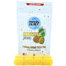 Moon Dust | Pineapple Nano Gummies | 1000mg | 20ct | 50mg/ea