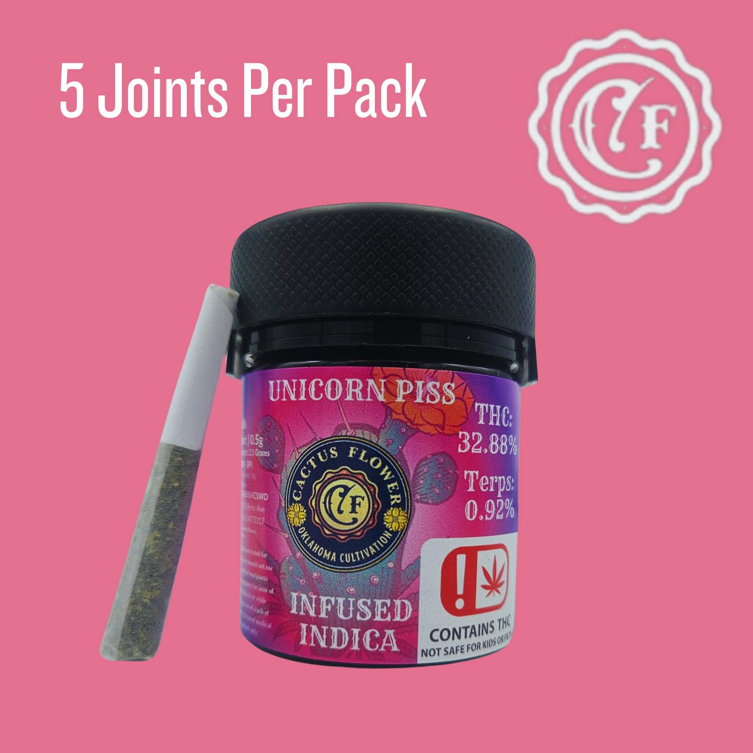 Cactus Flower | Unicorn Piss | Minis | 2.5g 5pk