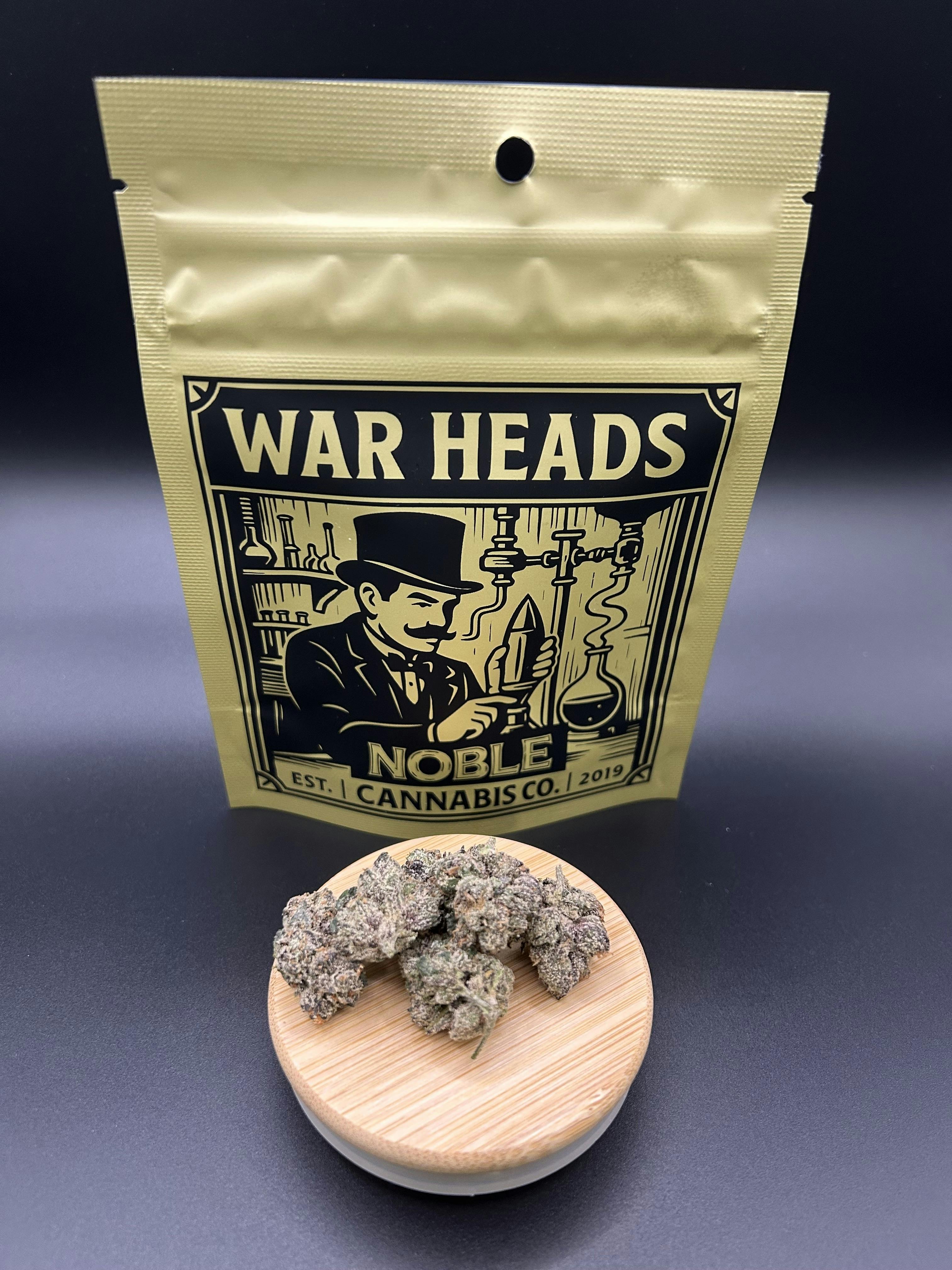 Noble Co | Warheads | 3.5G SMALLS | THC: 24.31% TERPS: 2.60% | 3.5 Pre-Pack (Tax Included)