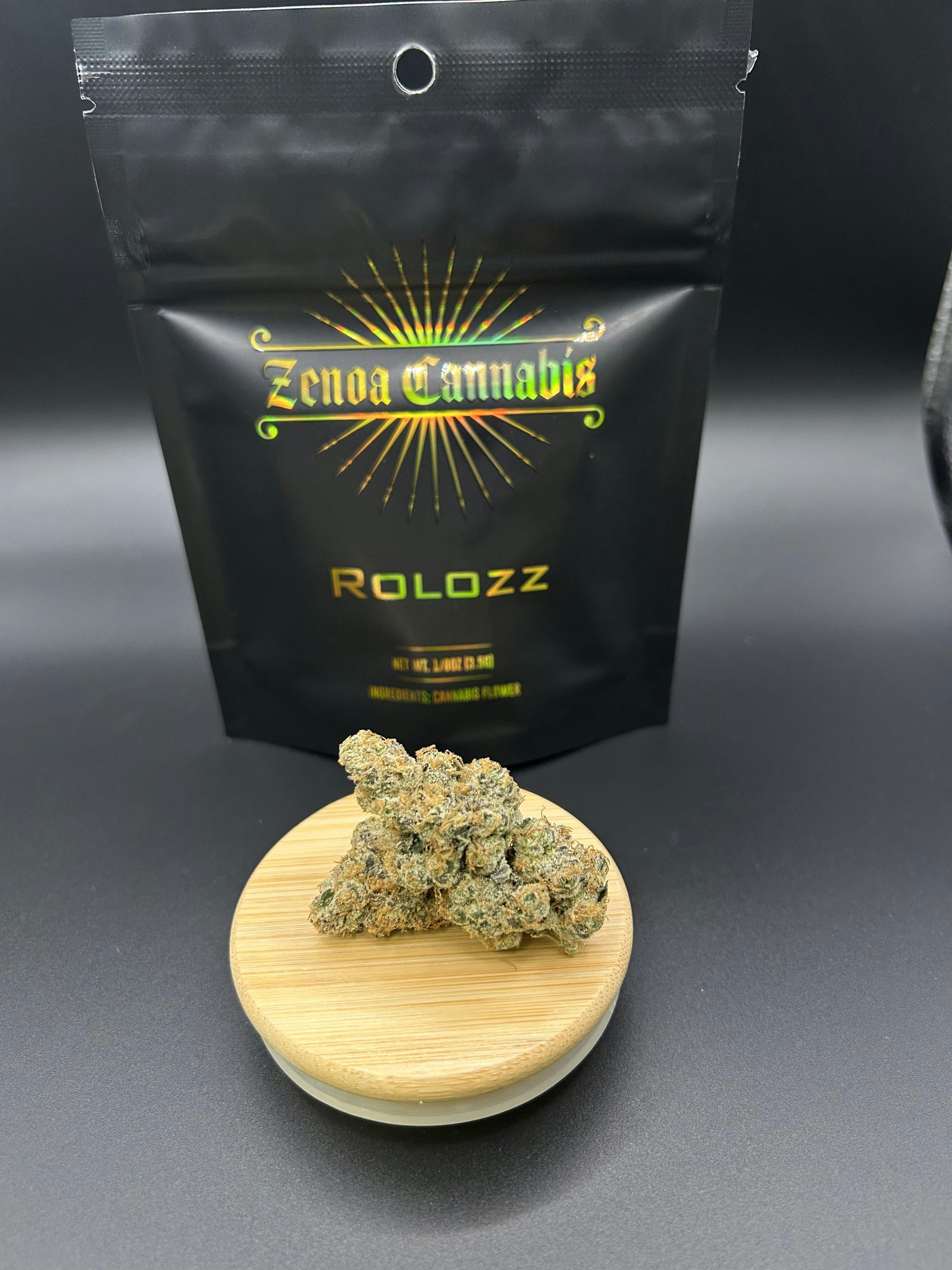 Zenoa | Rolozz | 3.5 Pre-Pack | THC: 27.82% TERPS: 2.57% (Tax Included)