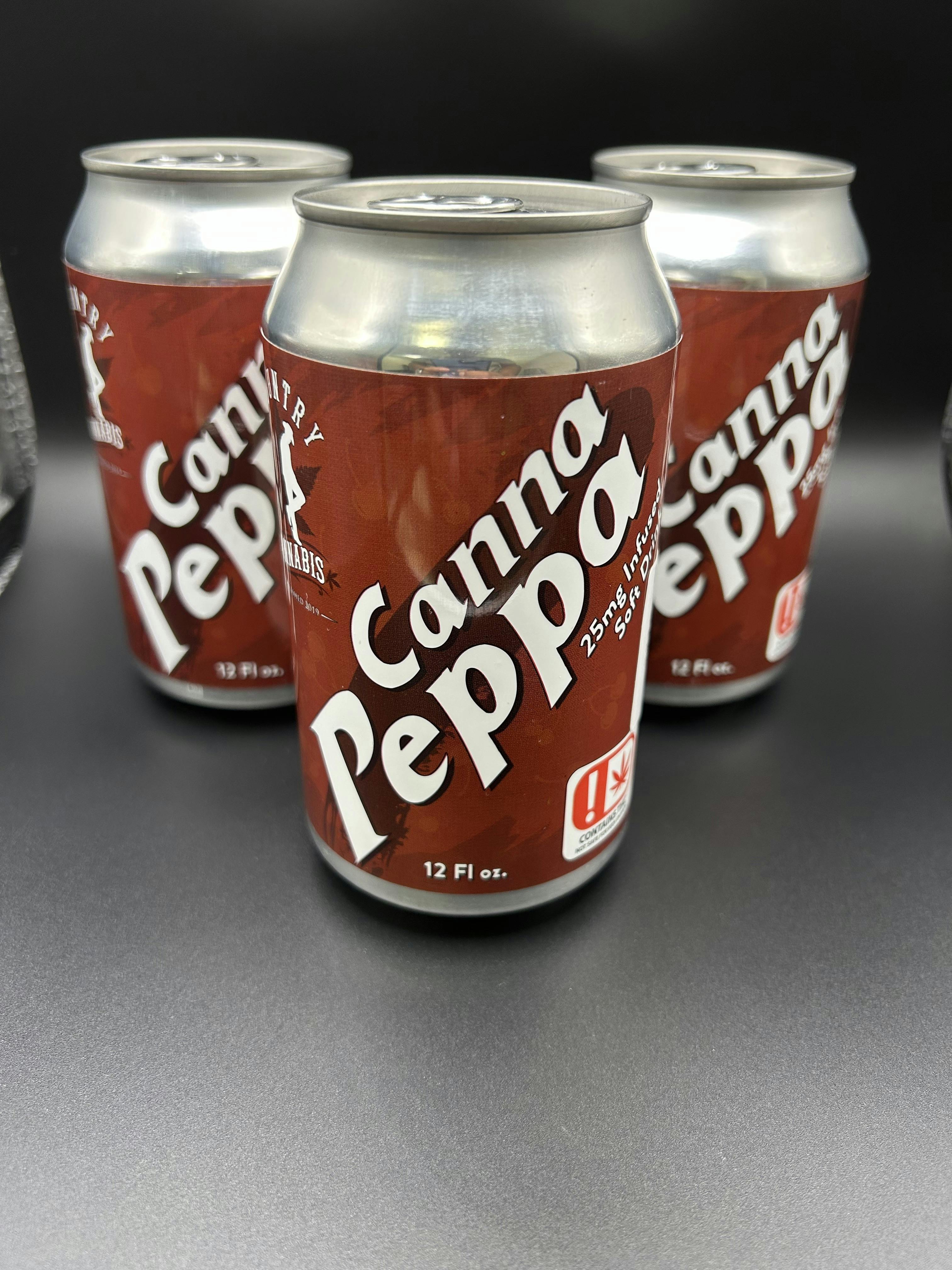 Country Cannabis | Canna Peppa | THC: 25MG | 12OZ Drink (Taxes Included) at Noble Cannabis Co Dispensary LLC