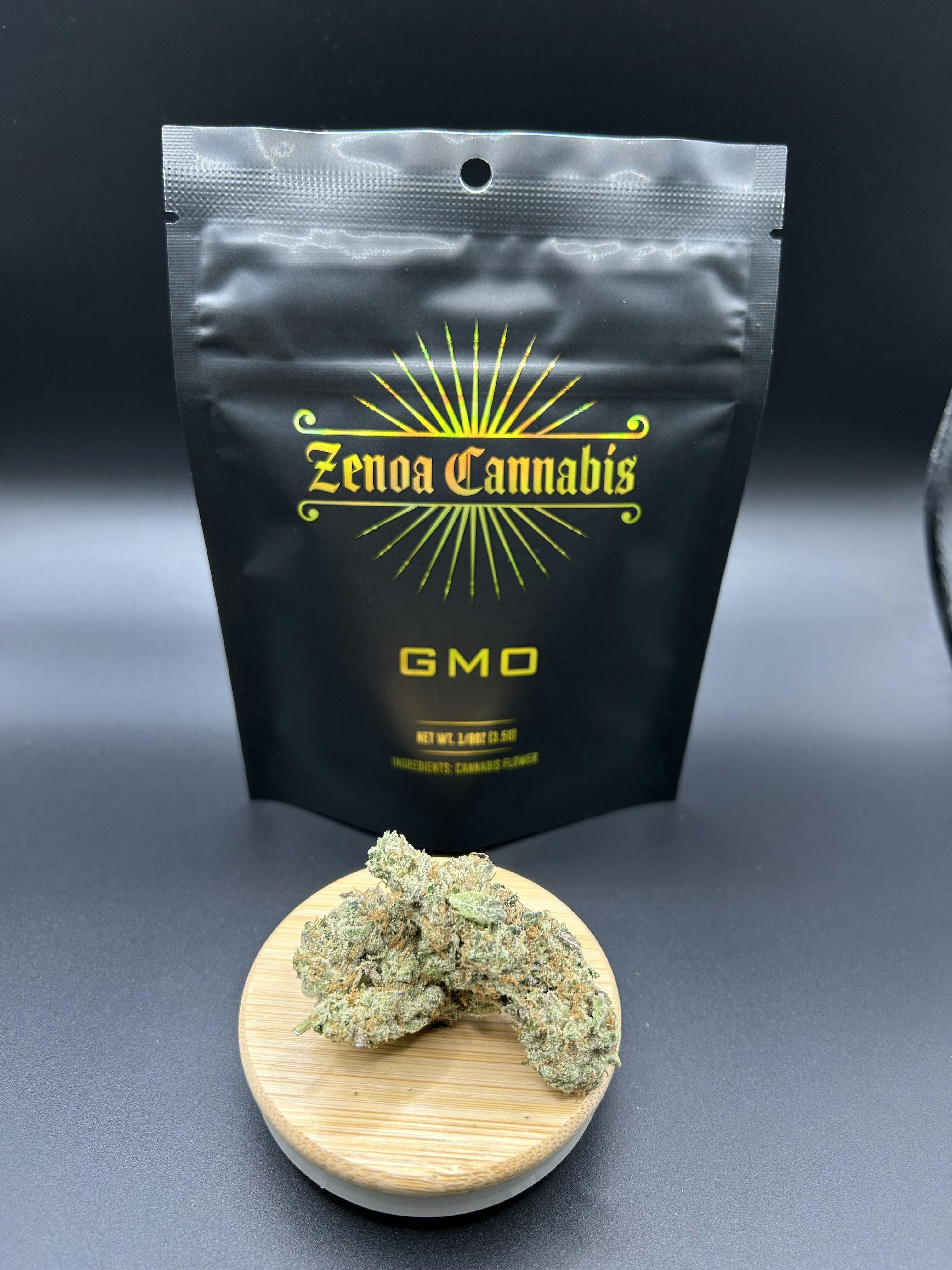 Zenoa | GMO | 3.5g Pre-Pack | THC: 32.36% TERPS: 3.04% (Tax Included)