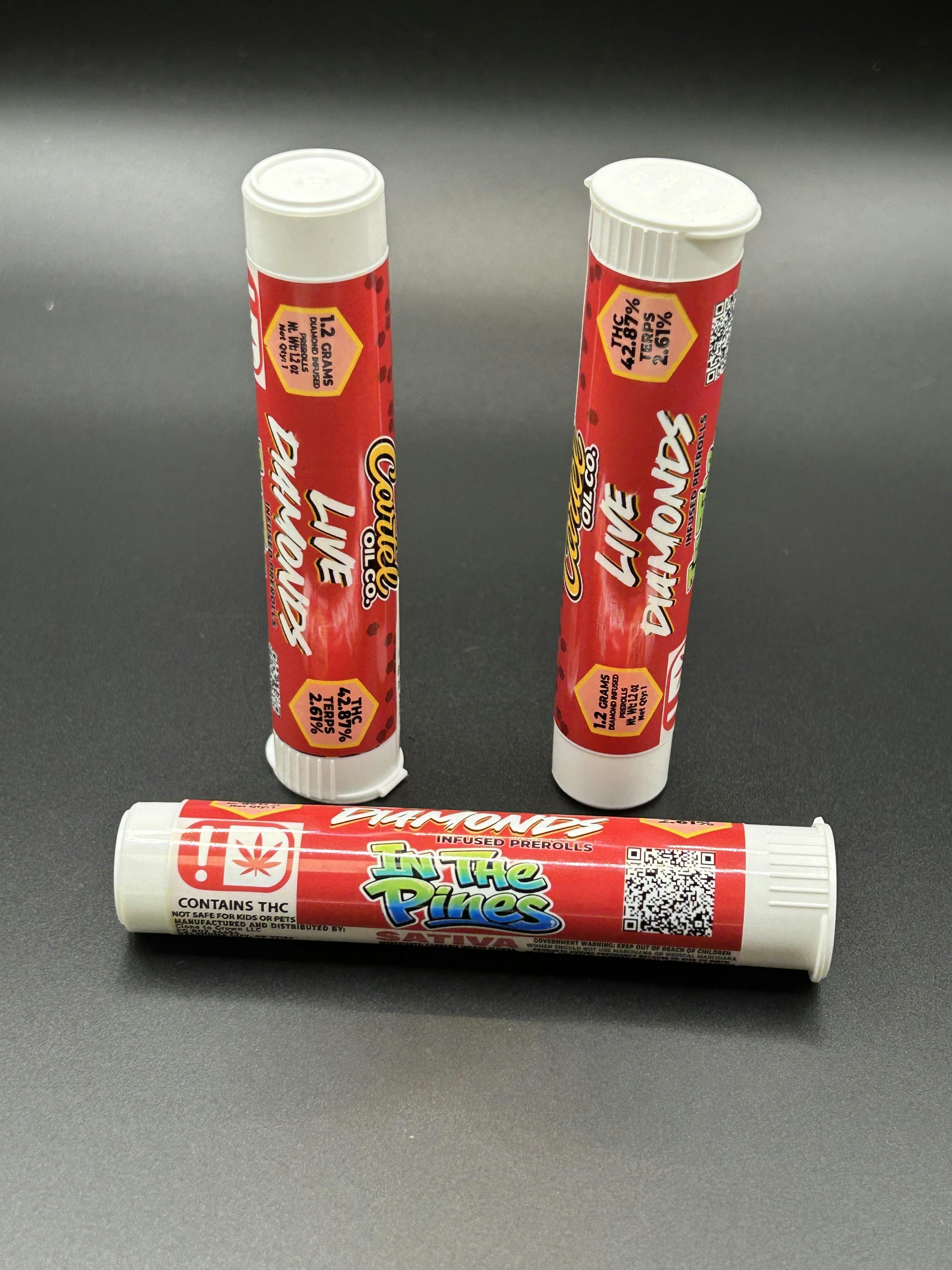 Cartel Oil Co | In The Pines | Diamond Infused Joint | 1.2g by Cartel Oil Co