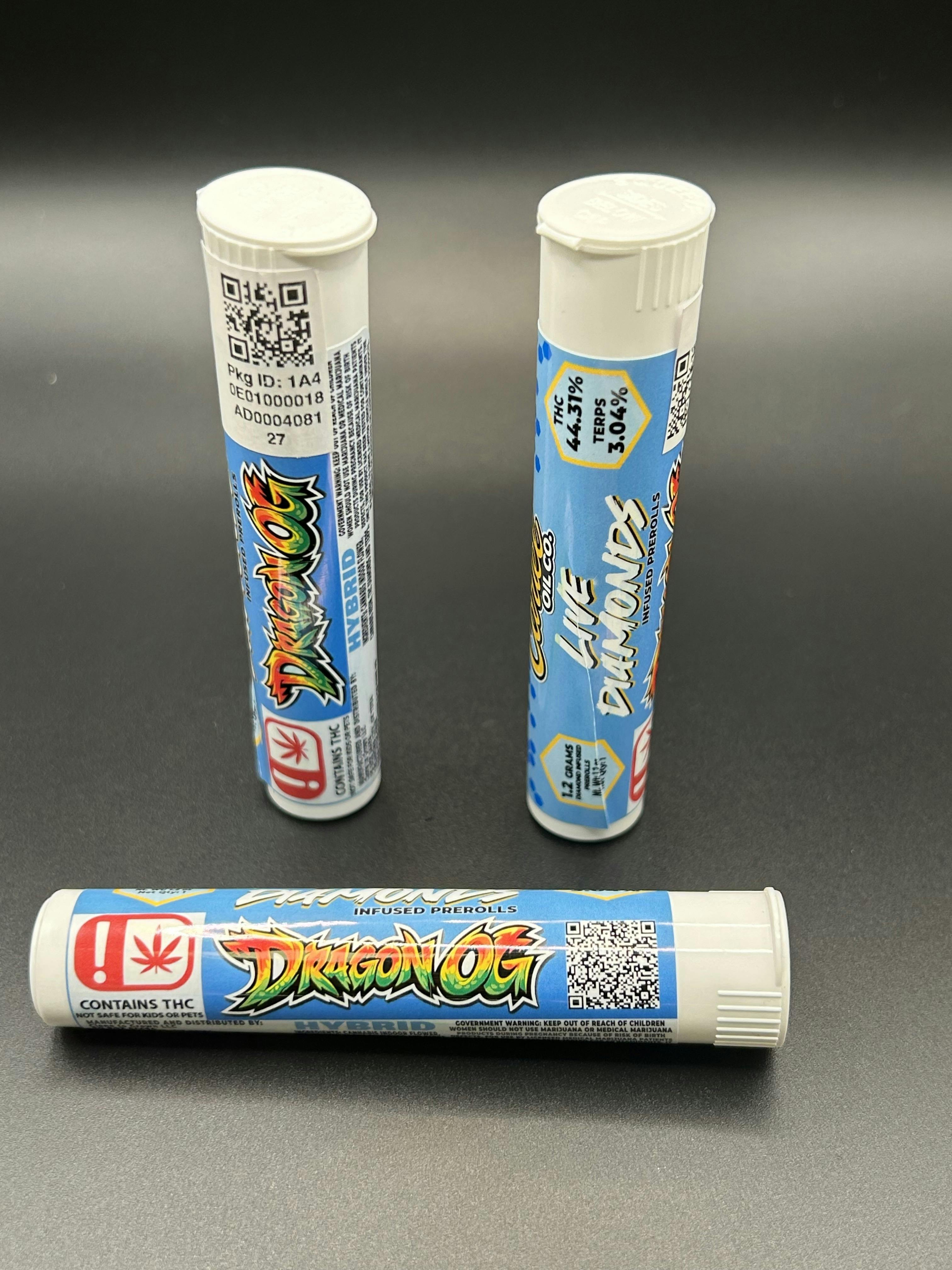 Cartel | Dragon OG | THC: 44.31% TERPS: 3.04% | 1.2g Pre-Roll (Tax Included)