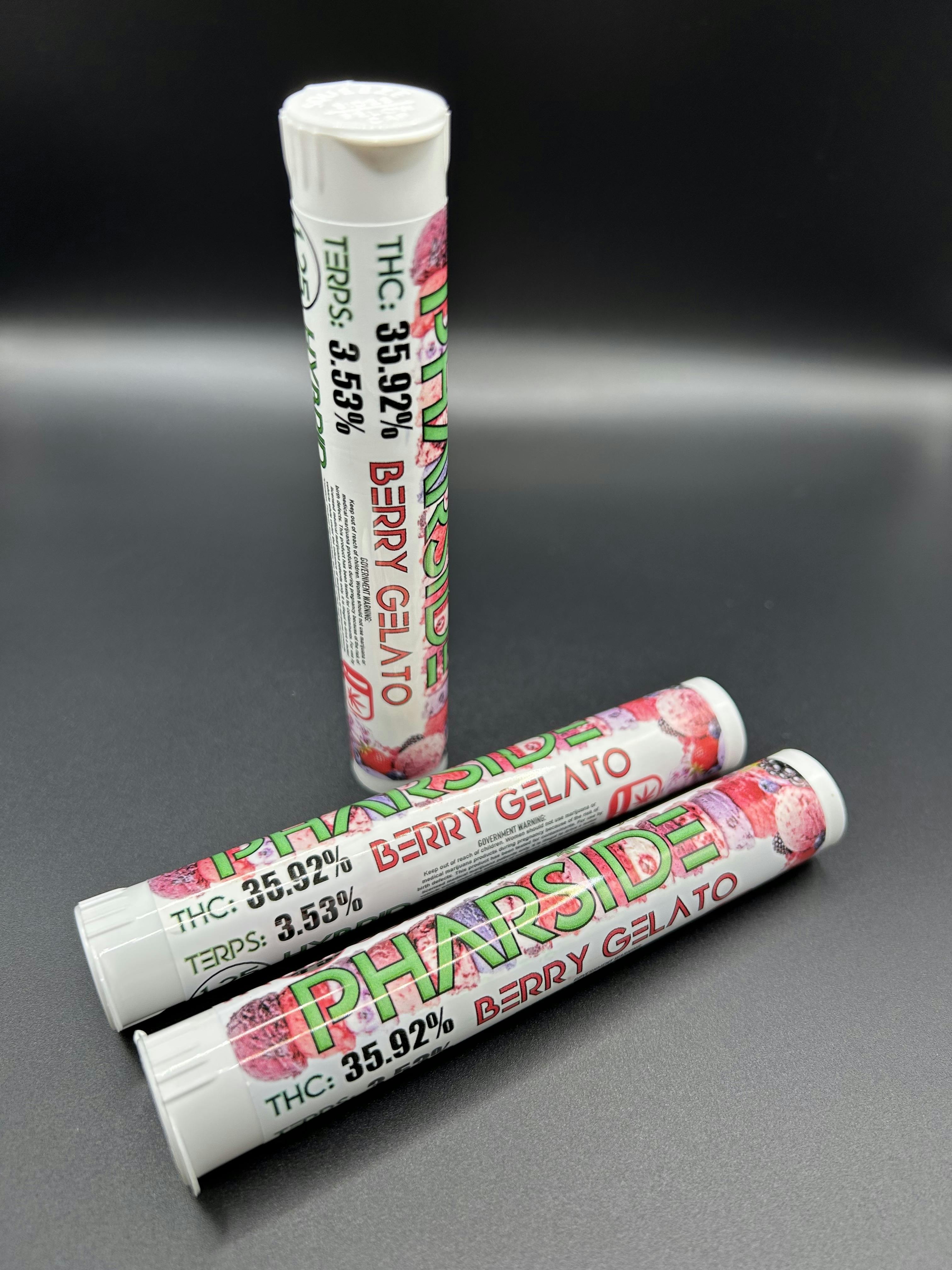Pharside - Infused Pre-roll - Berry Gelato 1.25g