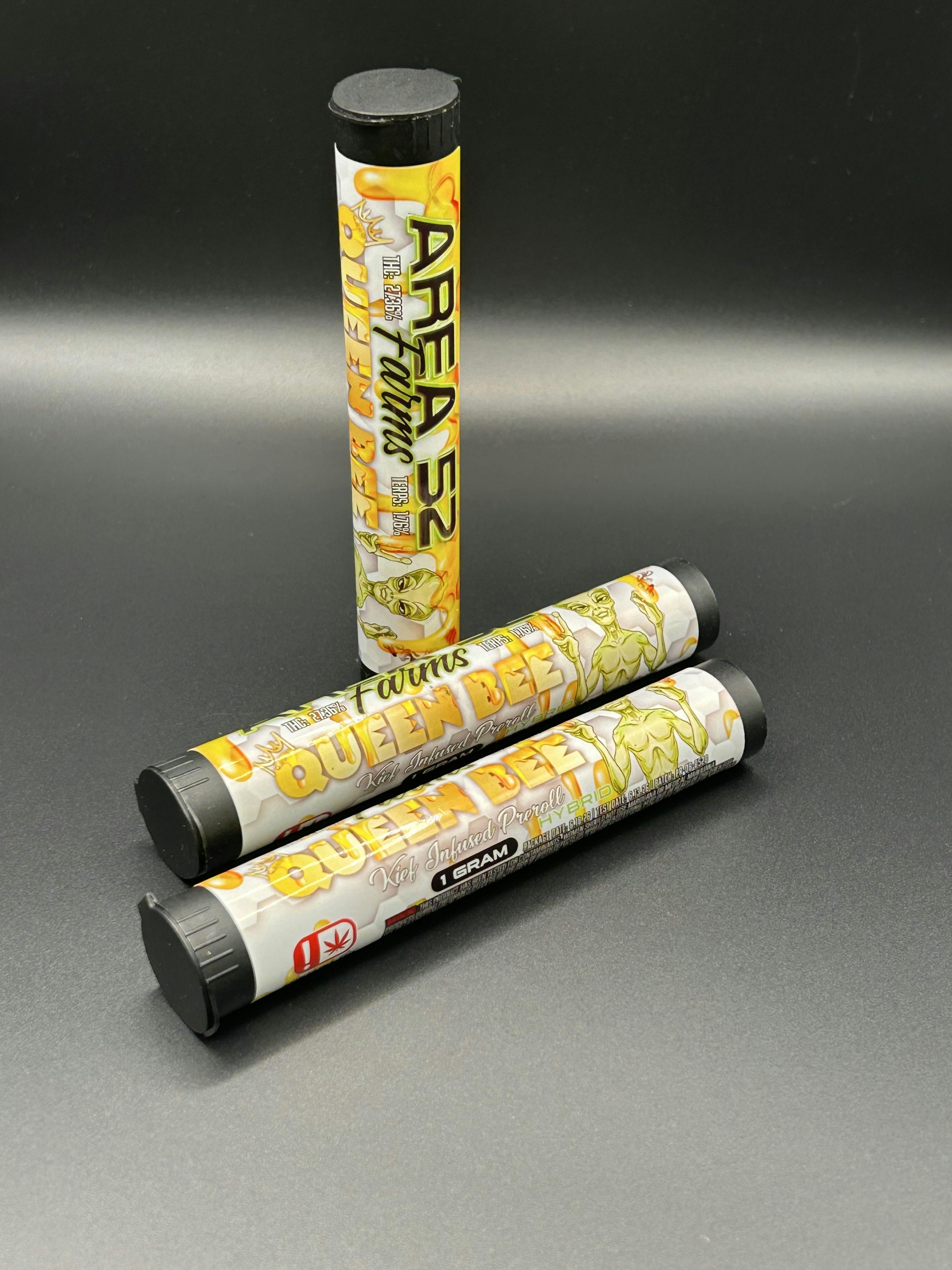 Area 52 | Queen Bee | THC: 27.36% TERPS: 1.76% | 1G Pre-roll (Tax Included)