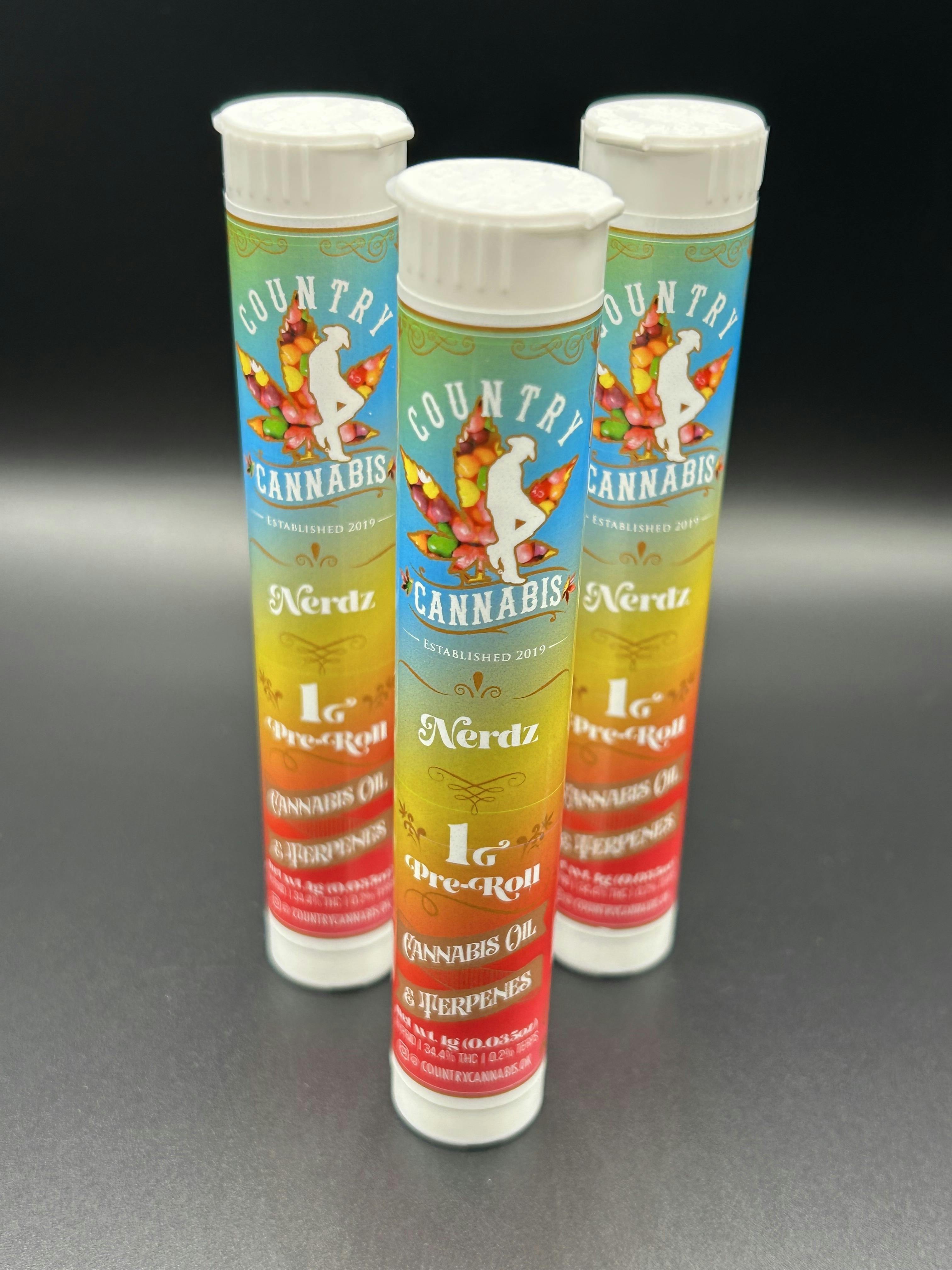 Nerdz | Infused Preroll Joint | 1G