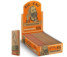 Zig Zag - Unbleached 1 1/4