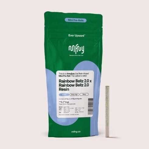 Infused Pre Roll - Rainbow Beltz 2.0 - 0.75g