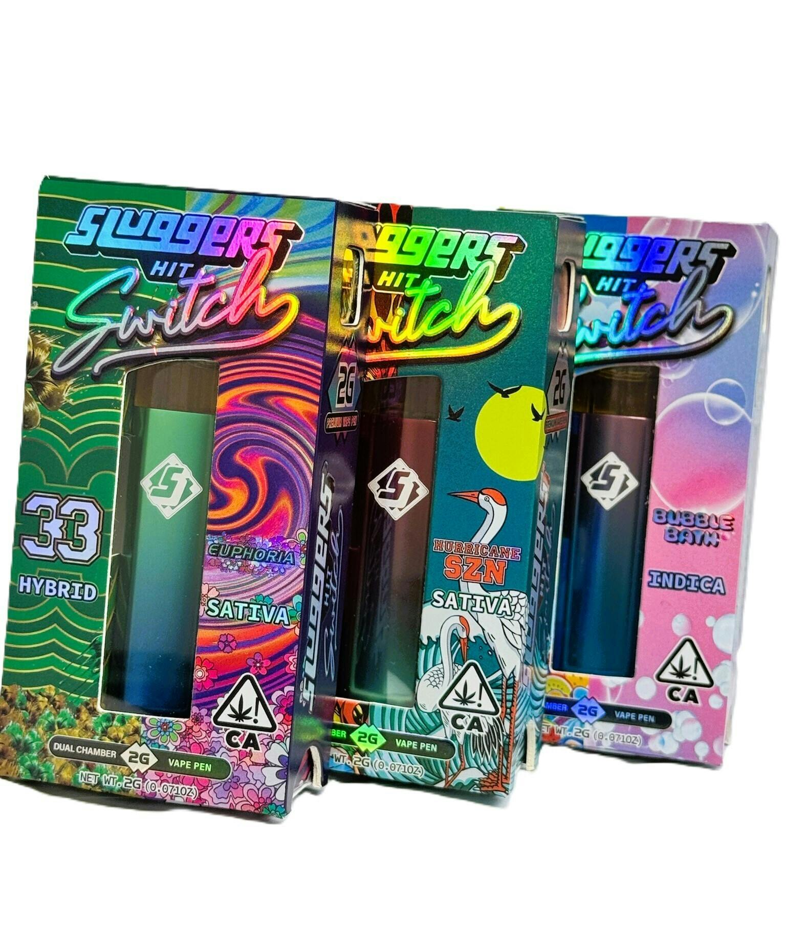 Sluggers Hit Switch | 33 x Euphoria | 2g
