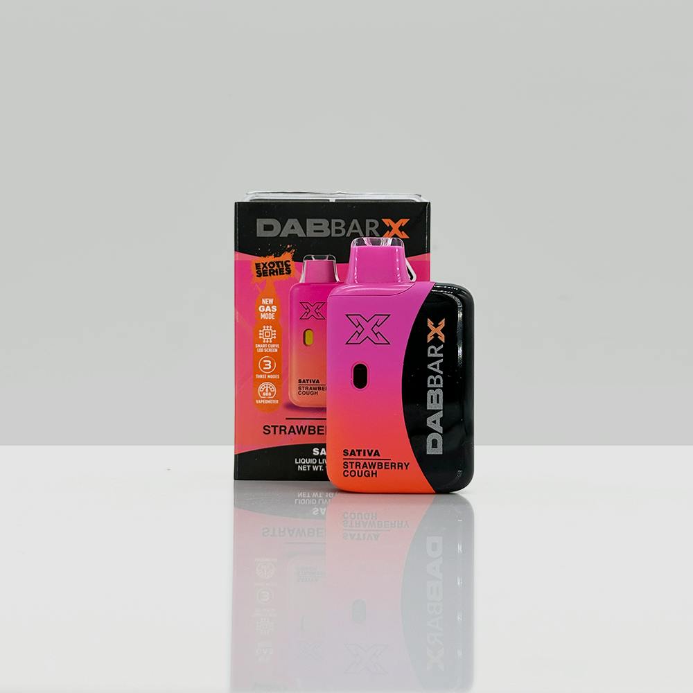 VAPE- DABBAR X LIQUID LIVE DIAMONDS Strawberry Cough 1G