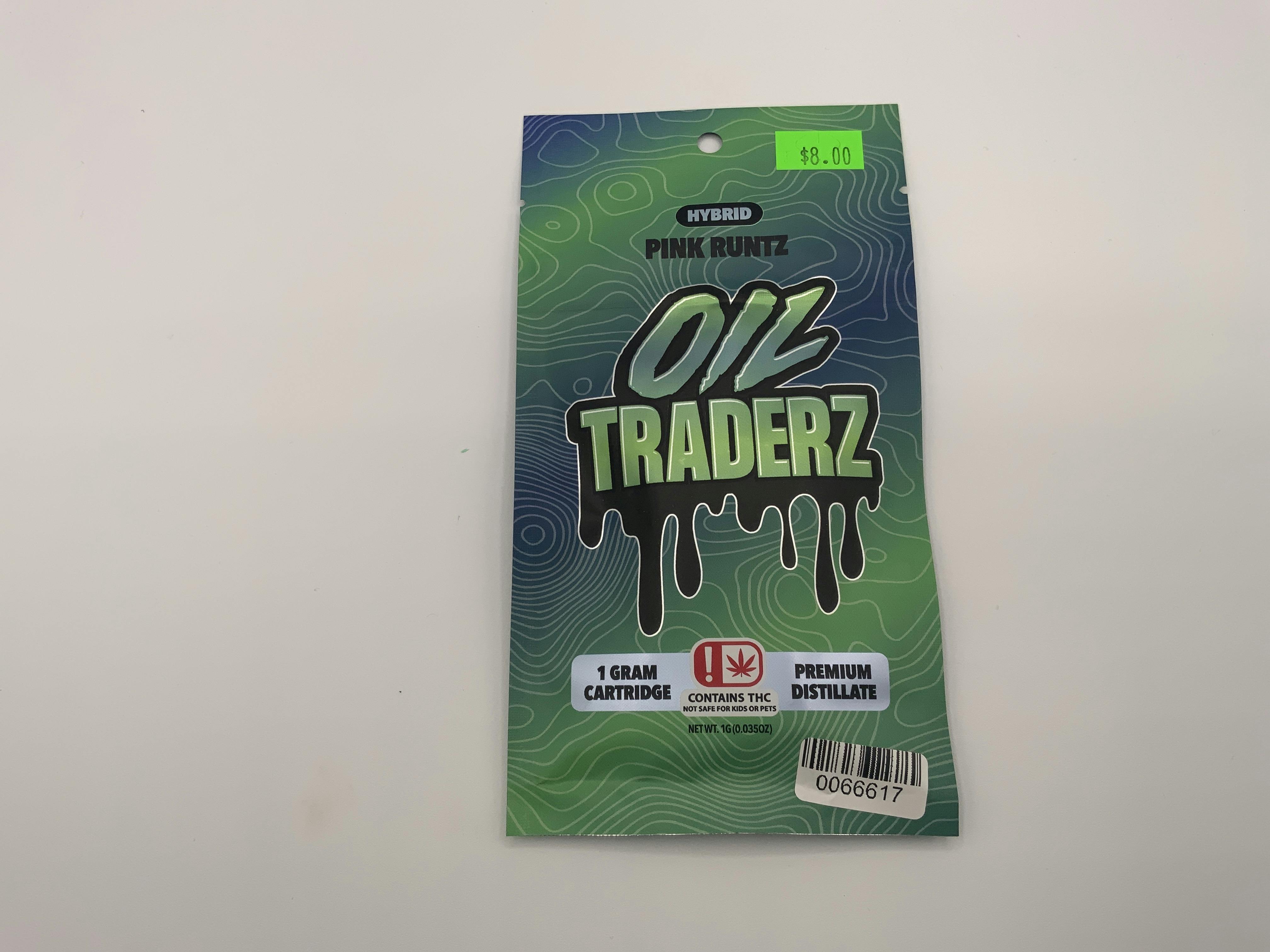 1g Pink Runtz Cartridge - Oil Traderz (Hybrid) by Oil Traderz