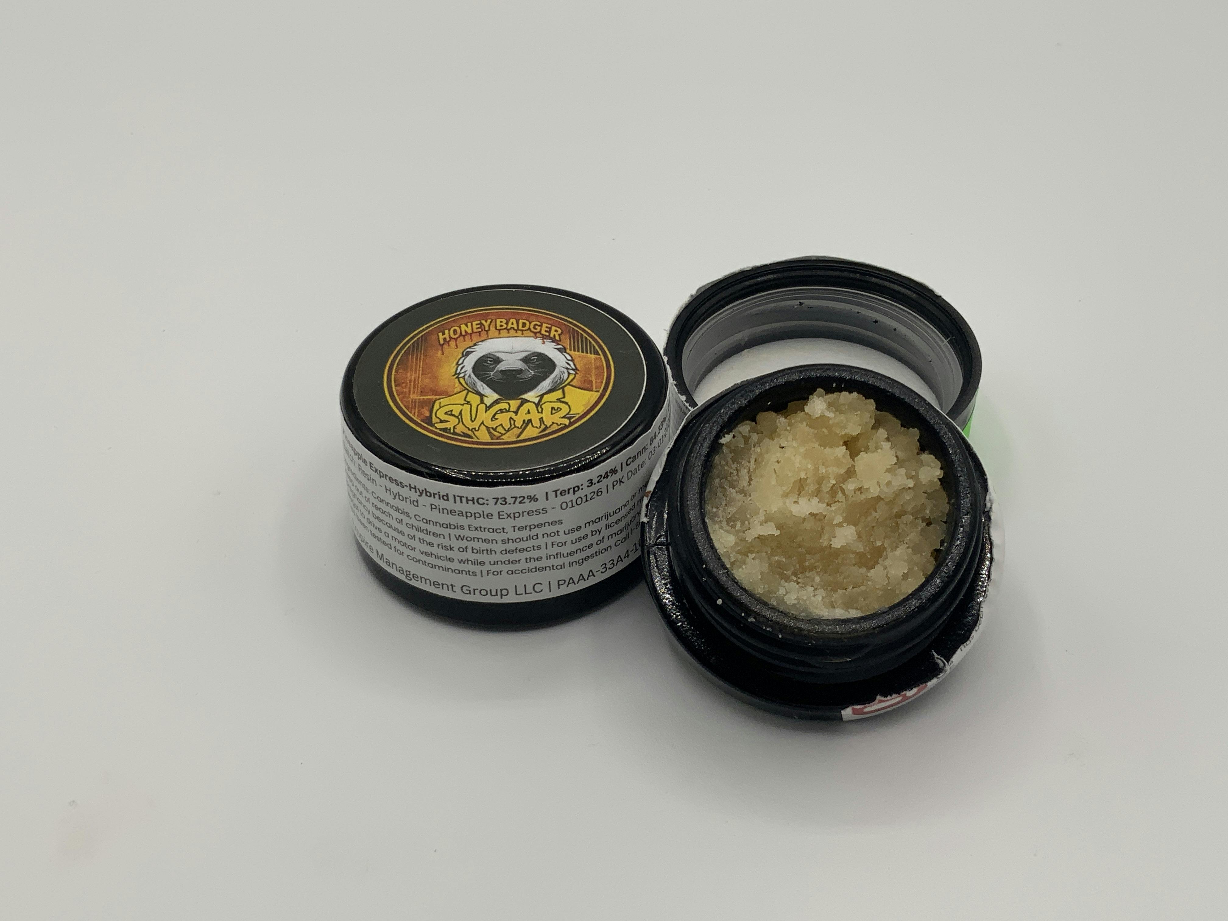 Honey Badger Pineapple Express Resin 7g