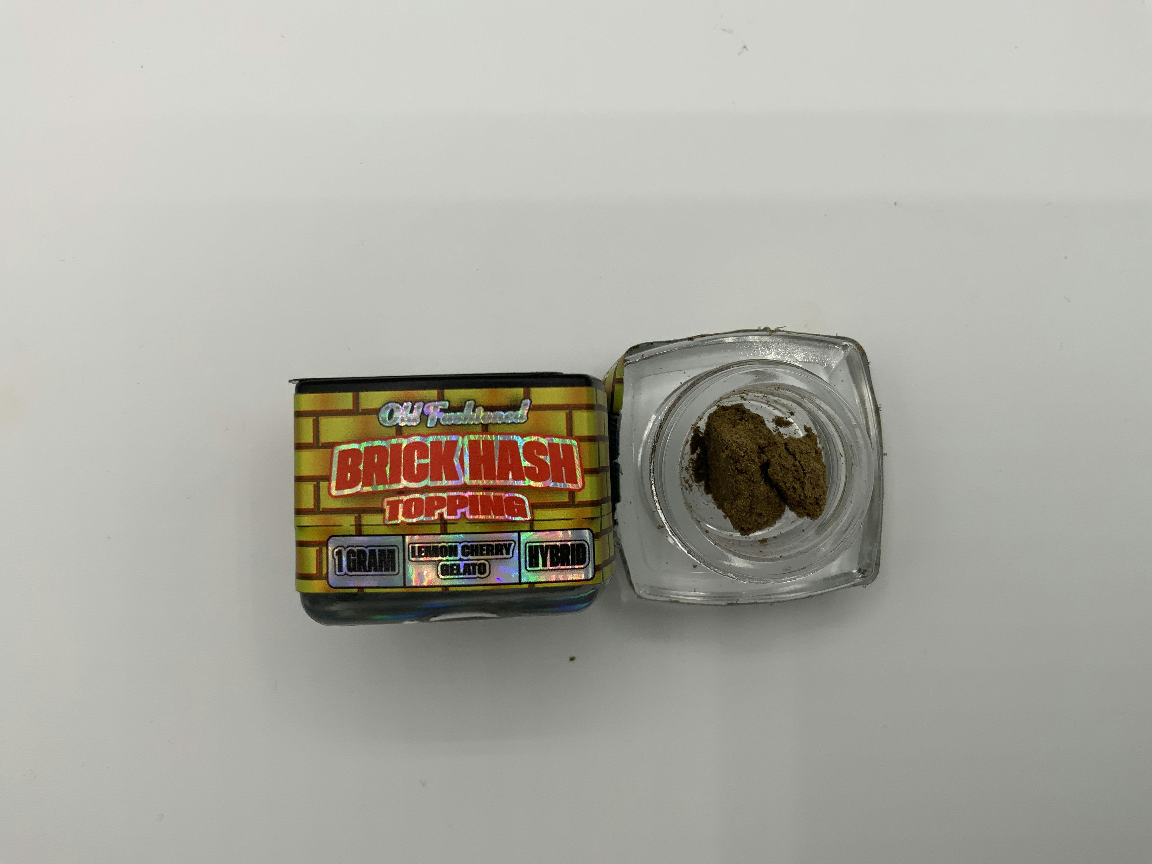 Lemon Cherry Gelato Brick Hash 1g