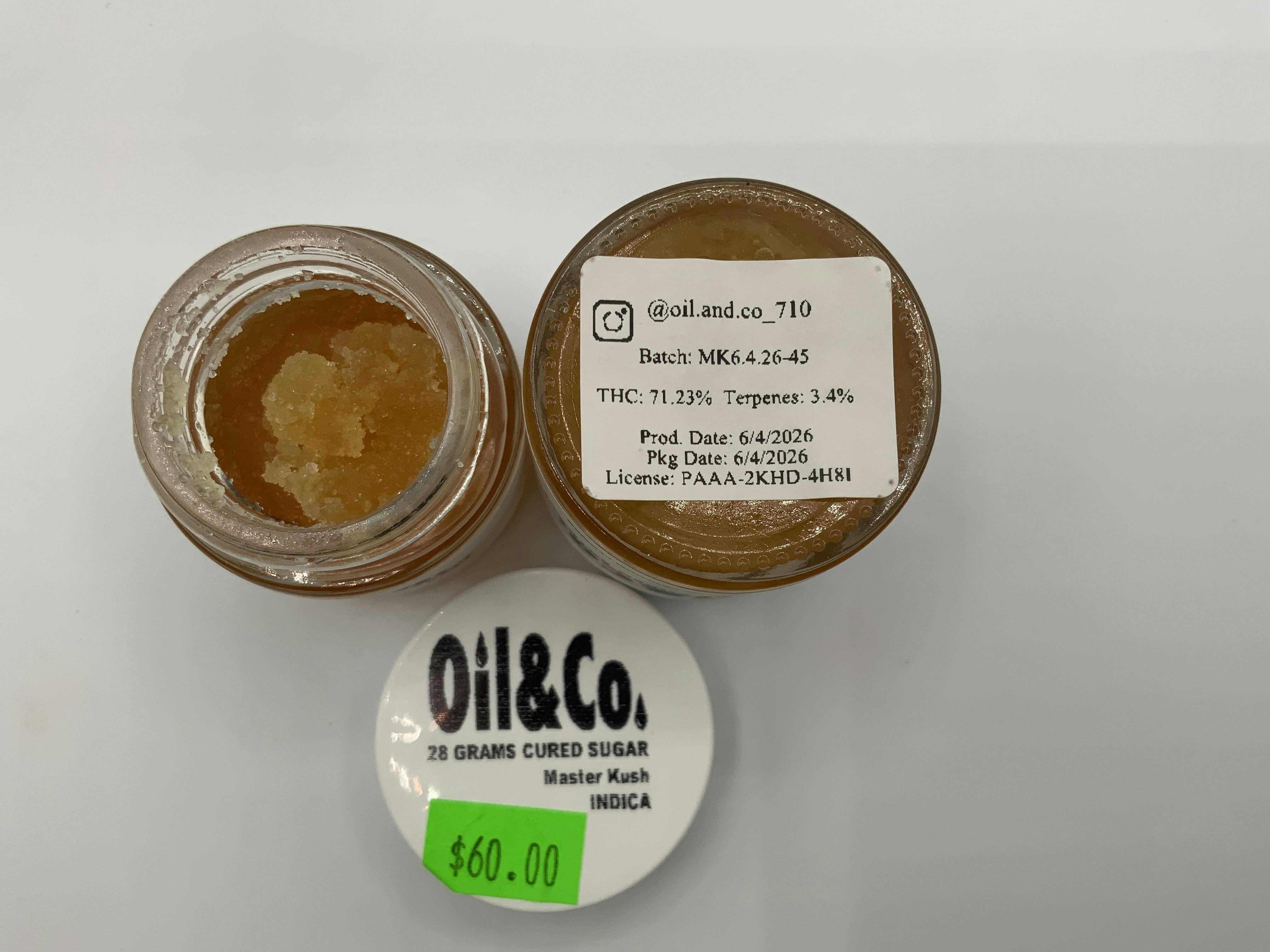 Oil & Co Master Kush Sugar 28g