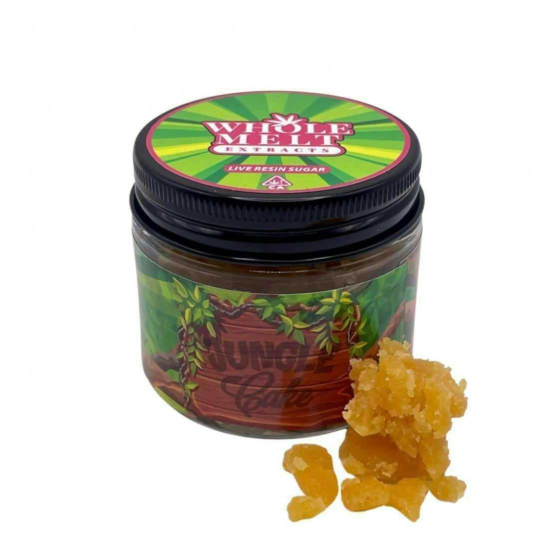 Whole Melt - 1 0z Live Resin Sugar - Jungle cake