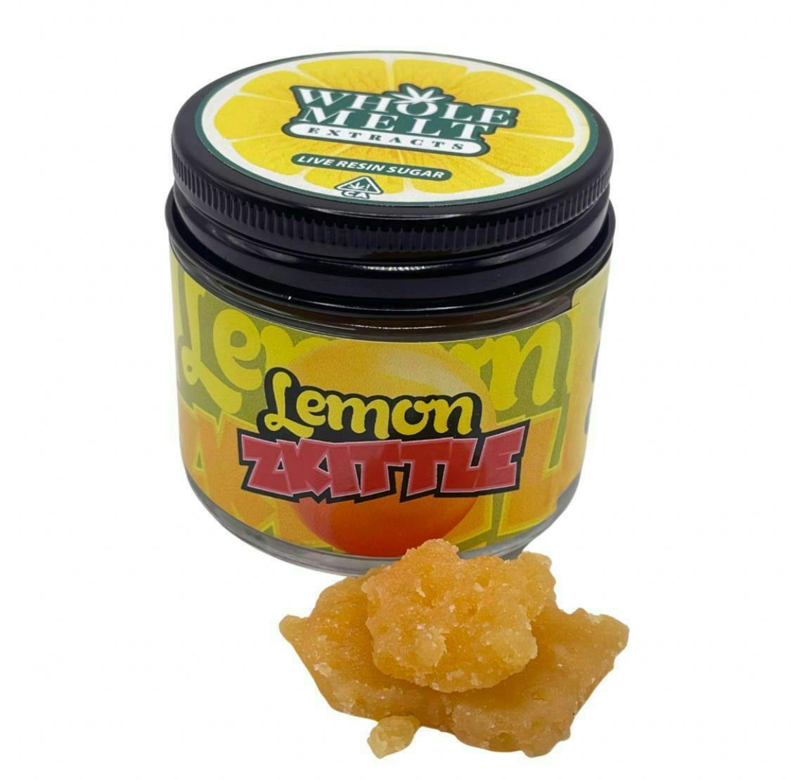 Whole Melt - 1 0z Live Resin Sugar - Lemon Zkittle
