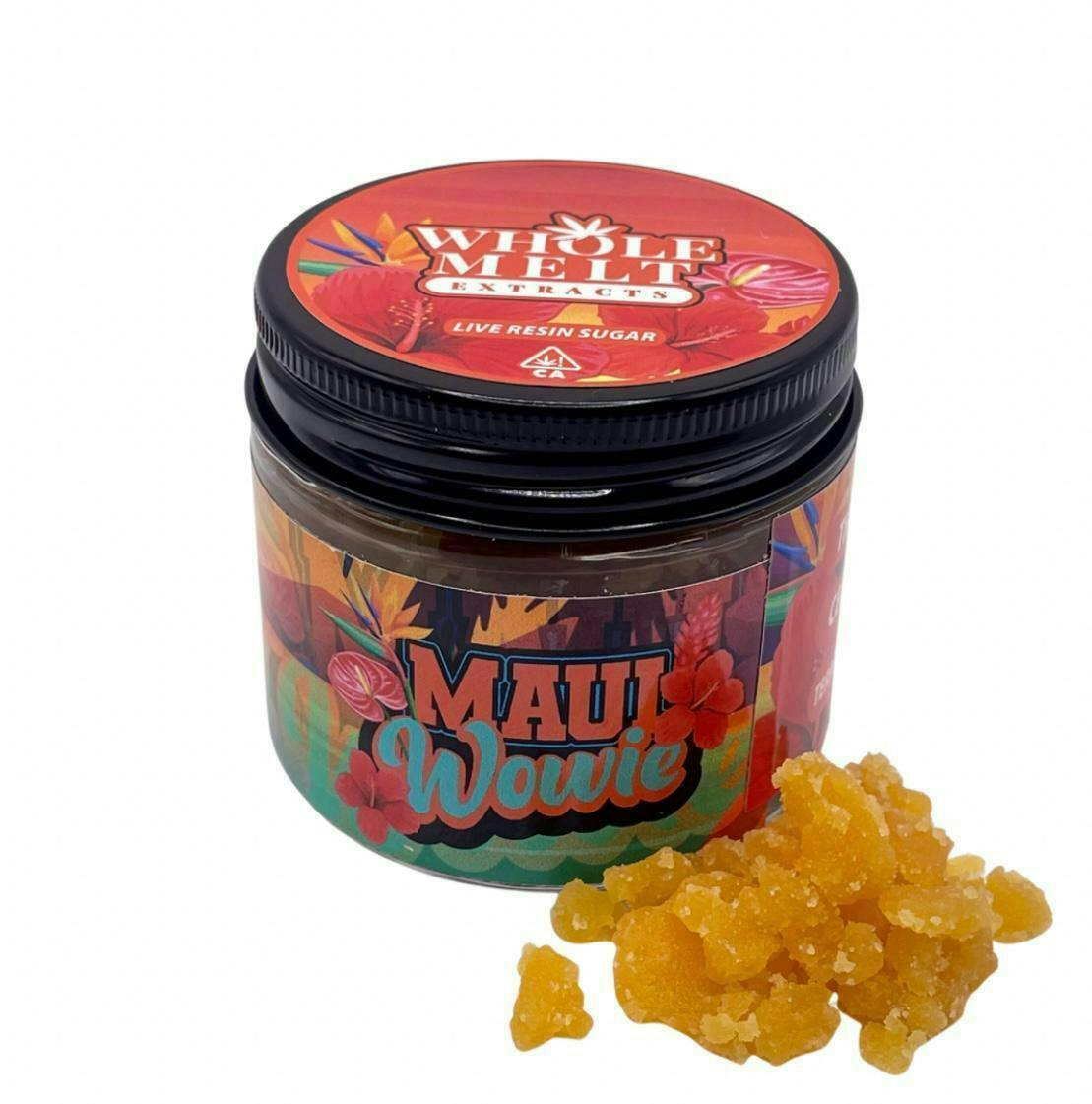 Whole Melt - 1 0z Live Resin Sugar - Maui Wowie