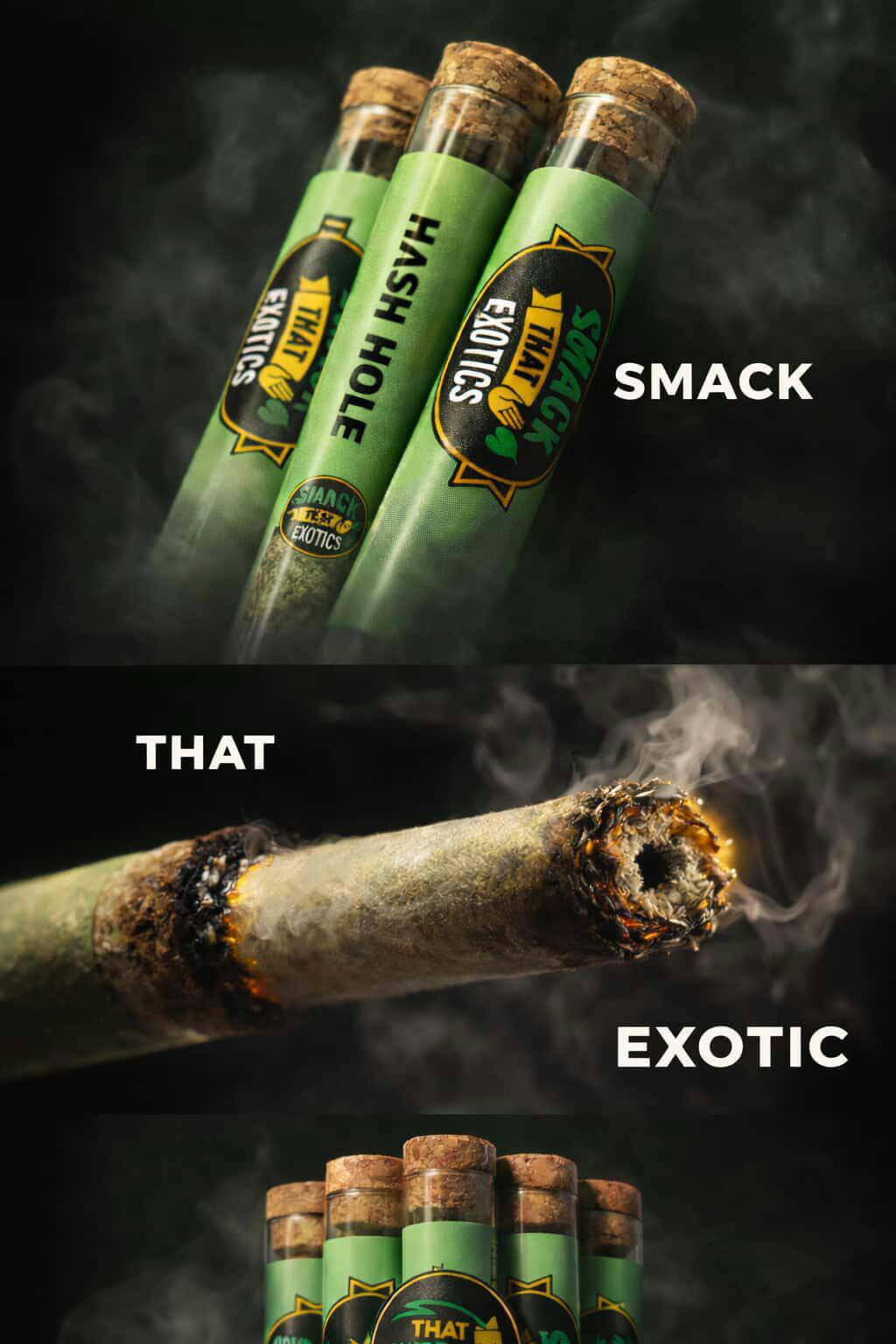 2.5g Hash Roll Smack that Exotics