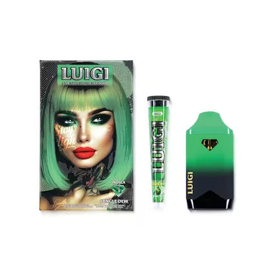 Luigi V7 - Ash Root Ritual - 1 Gram AIO and Preroll Combo Pack - Indica