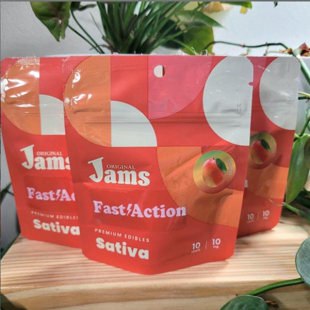 JAMS | 100mg | Mango | Fast Acting