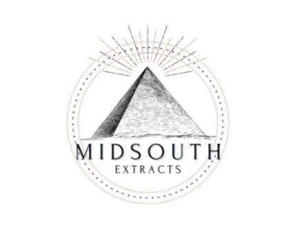 Gummy Bar - 100mg - Sour Blue Razz by MidSouth Extracts