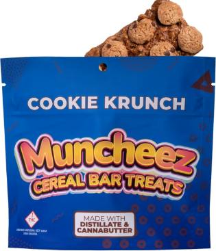 Muncheez | 100mg | Cookie Krunch | Cereal Bars