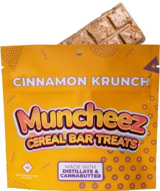 Muncheez | 100mg | Cinnamon Krunch | Cereal Bars