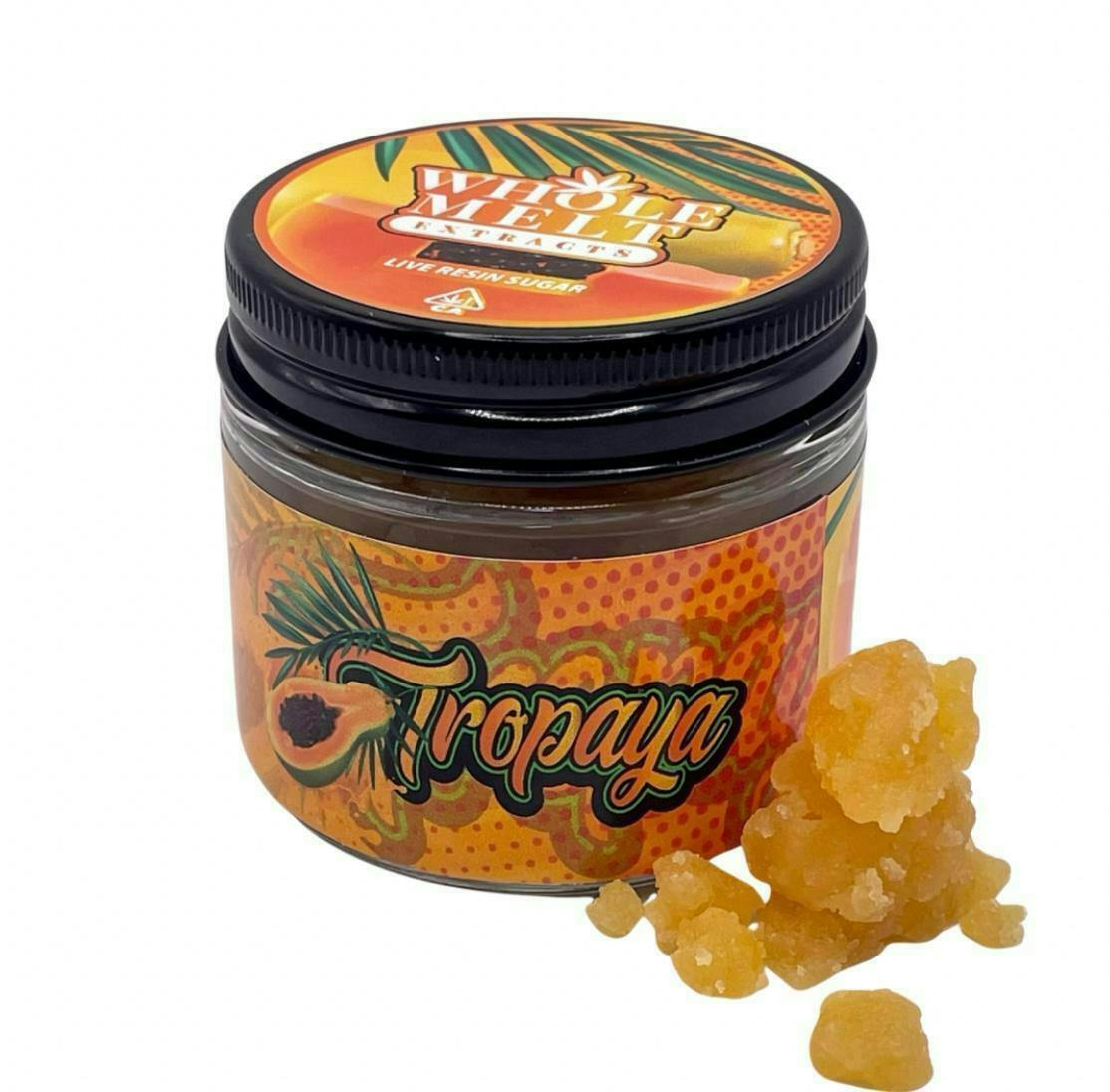Whole Melt - Live Resin Sugar - Tropaya - 1 0z
