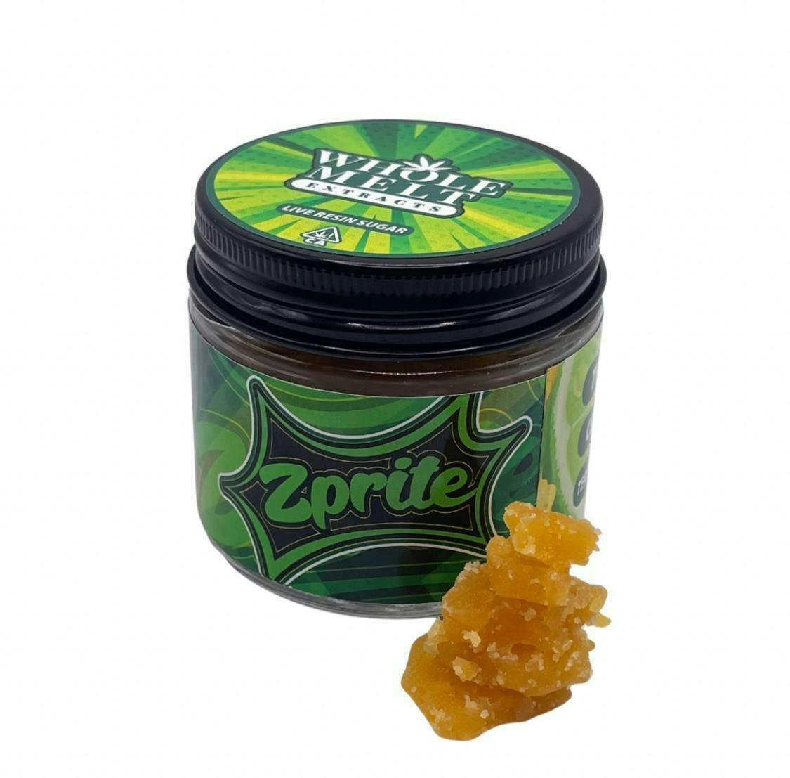 Whole Melt - Live Resin Sugar - Zprite - 1 0z