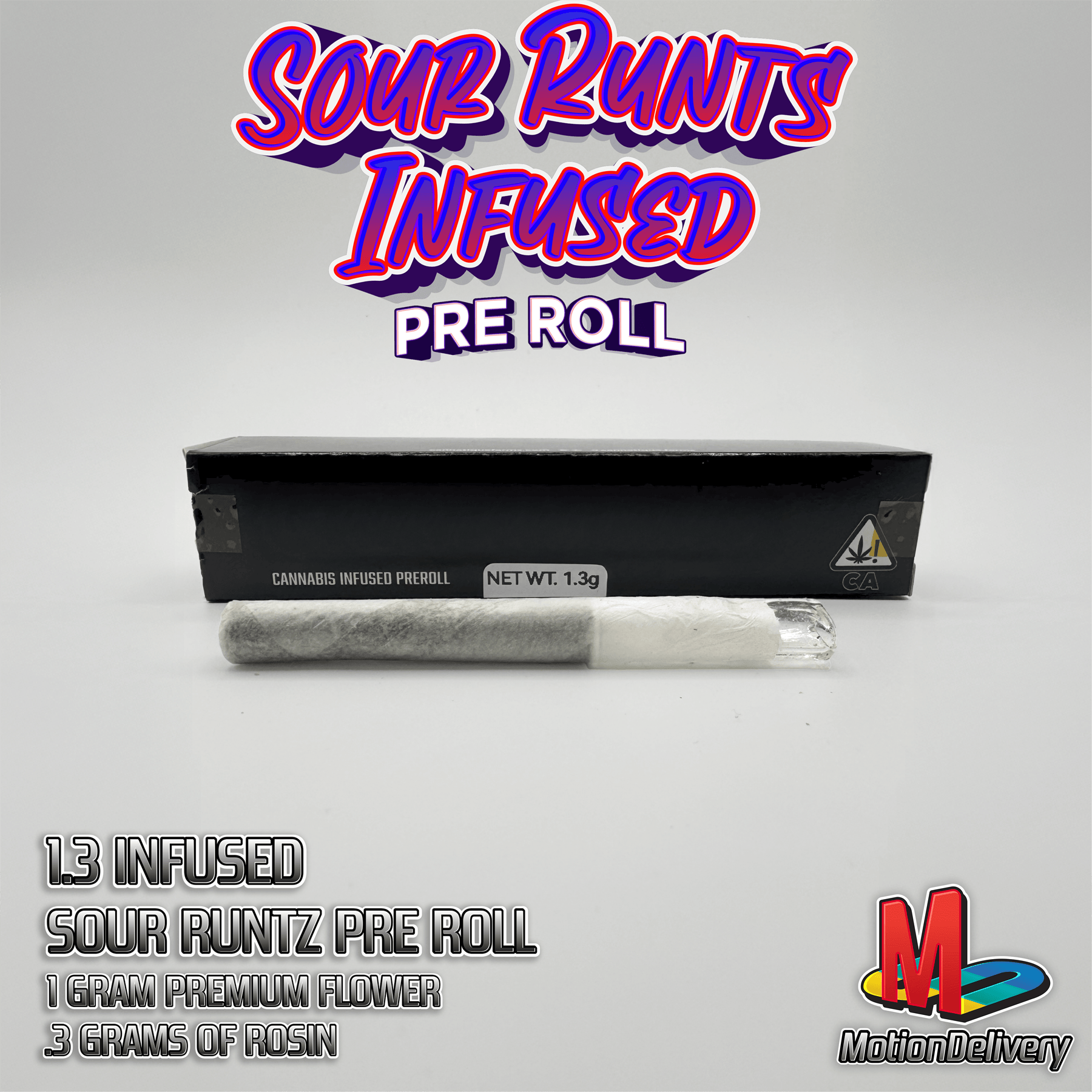 1.3 Infused Sour Runtz Pre Roll