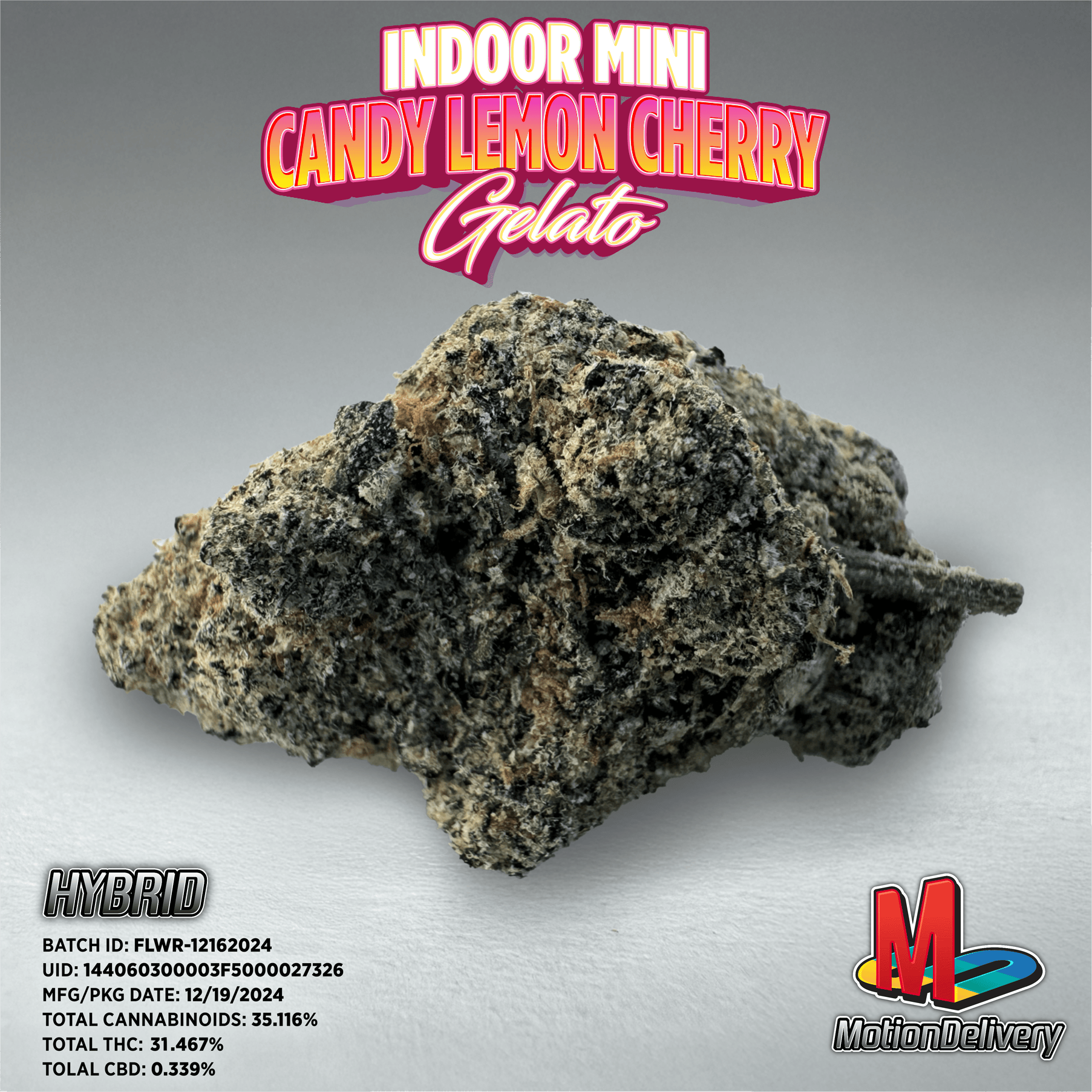 Indoor Mini Lemon Cherry Gelato