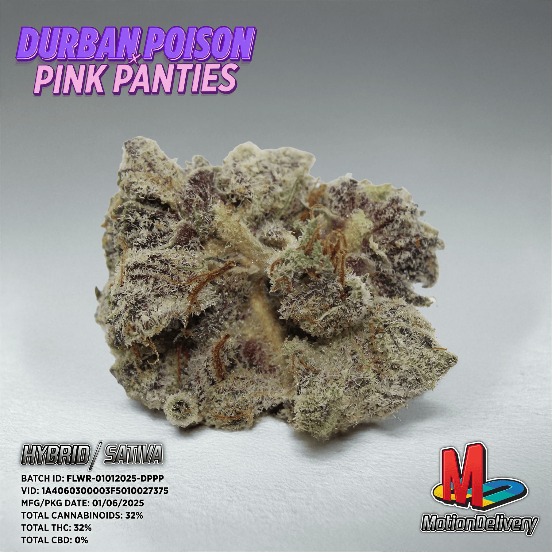 Durban Poison X Pink Panties