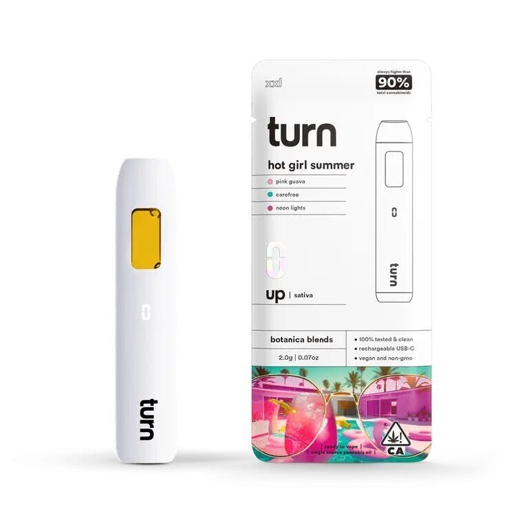 turn | Hot Girl Summer | Disposable | 2g