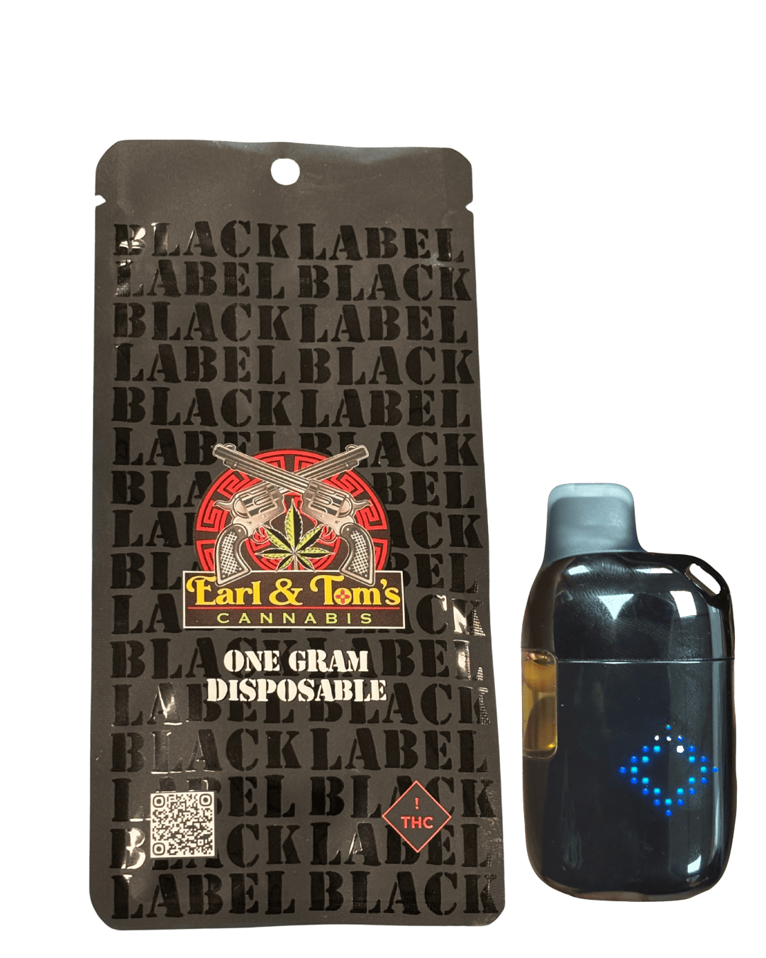 Black Label | Raspberry Lemonade | Disposable | 1g by Earl & Tom's Brand