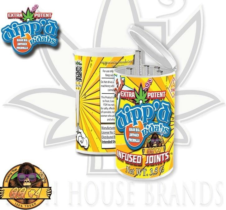 Dipp'd N Dabs - Infused Joints - GG#4 - 3.5