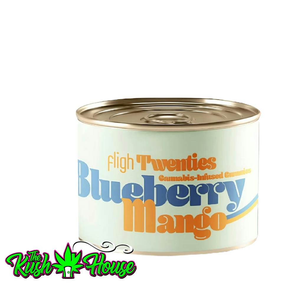 Fligh 100mg Blueberry Mango Gummies