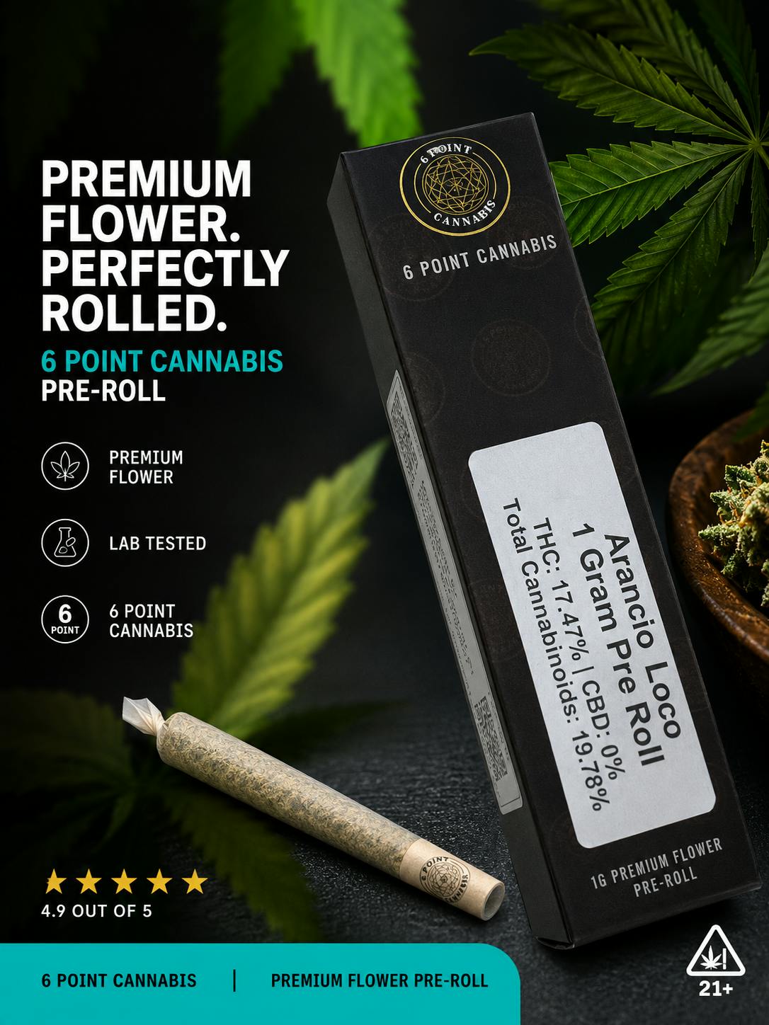 Arancio Loco Pre Roll - 1 Gram
