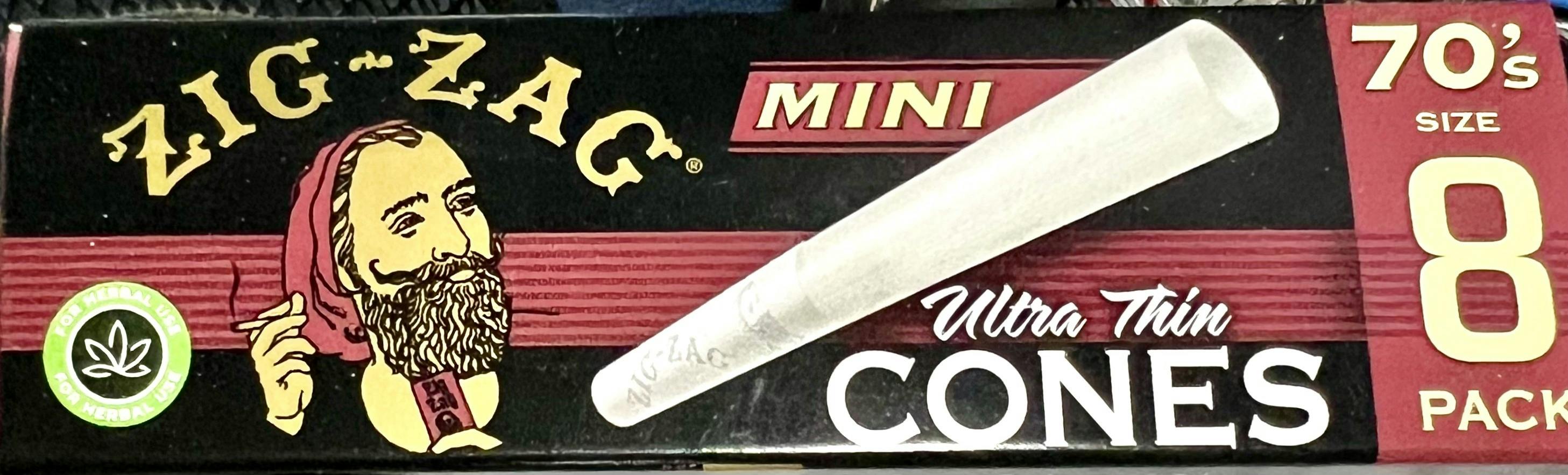 Zig Zag Mini Cones 8 pack