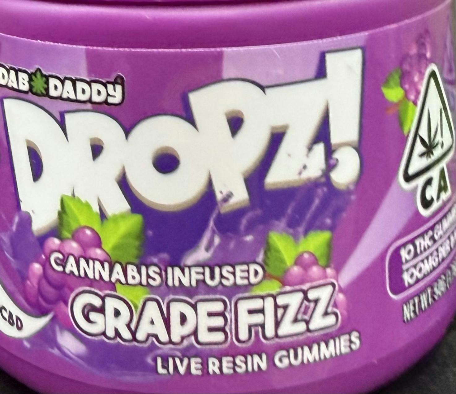 Dropz Grape Edibles