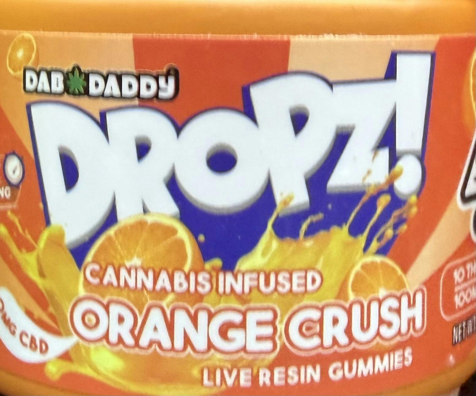 Dropz Orange Edibles