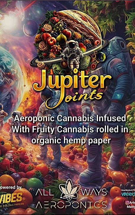 1g Jupiter Joint | Infused Aeroponic Preroll | Acapulco Gold