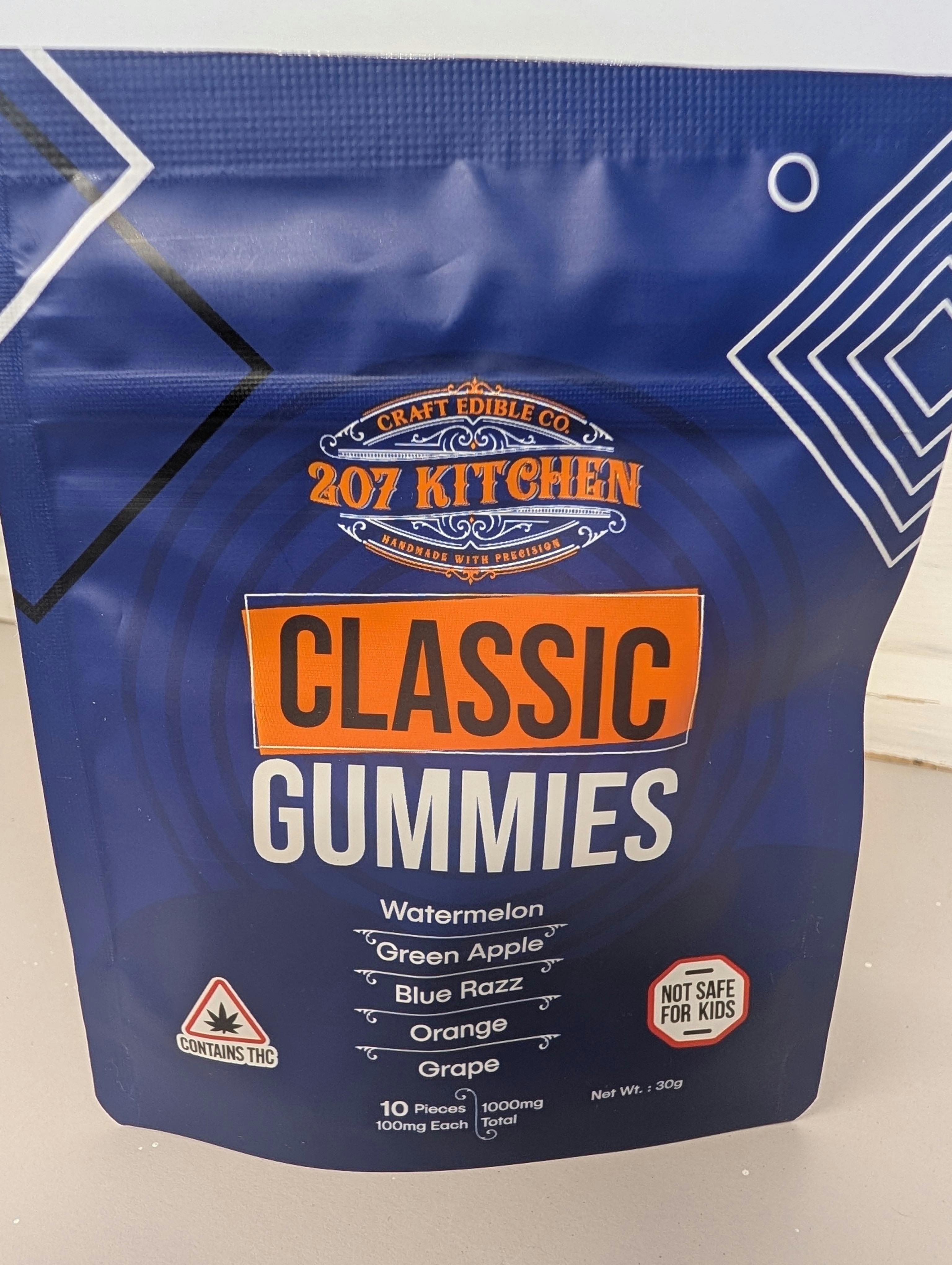 207 Kitchen Edibles | Classic Gummies | 1000mg cannabis product