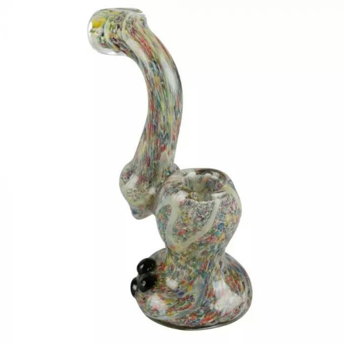 6" Speckled Rainbow Sherlock Bubbler PP1462
