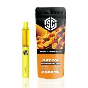 SC - Mango Orange - 2g Liquid Diamond Disposable