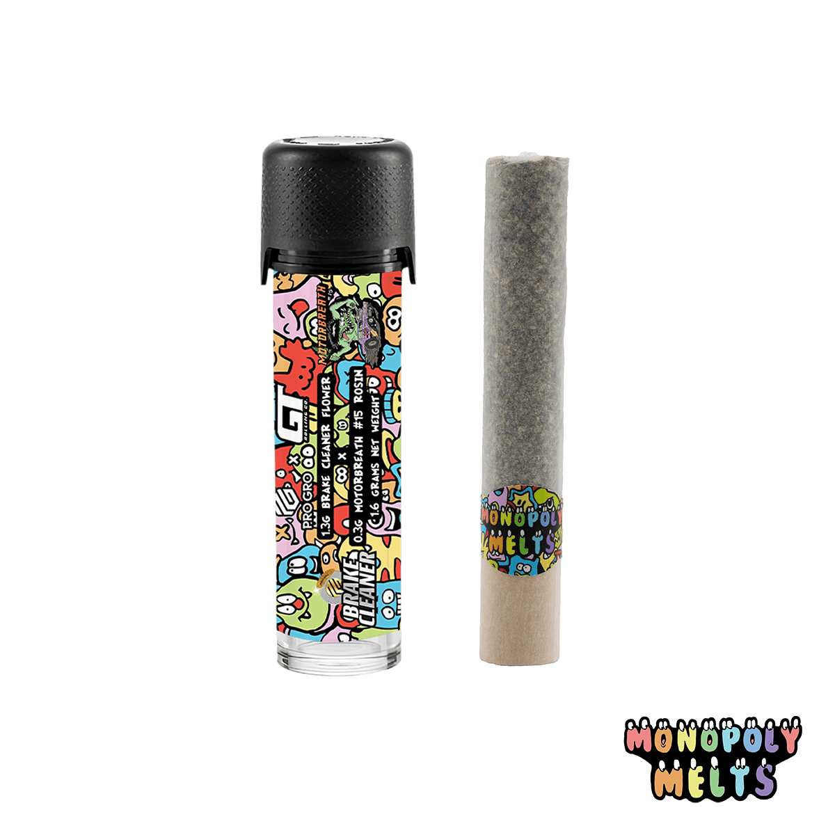Monopoly Melts | Brake Cleaner x Motorbreath | Infused Joints | 1.6g by Monopoly Melts