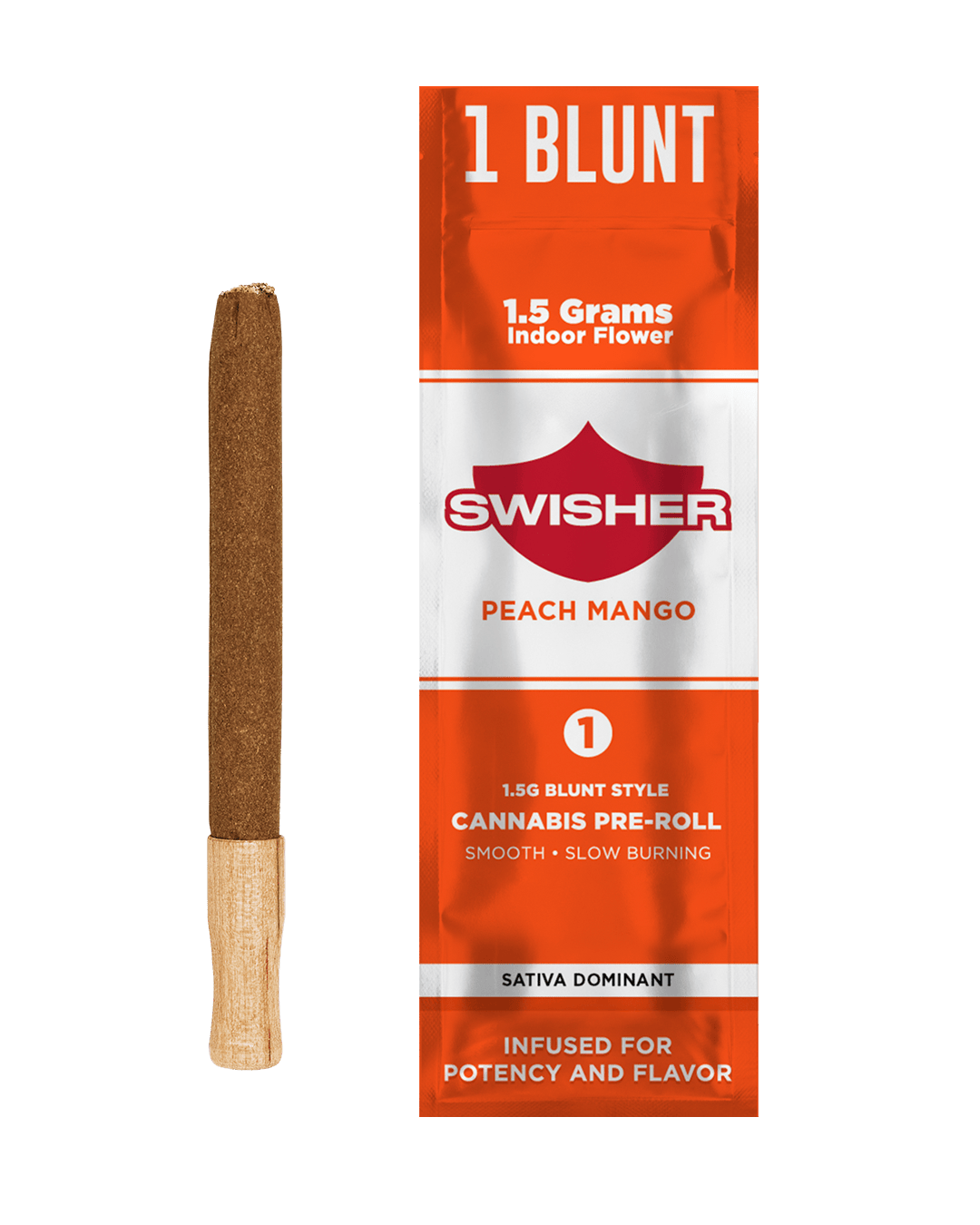 Peach Mango | Infused Blunts | 1.5g cannabis product