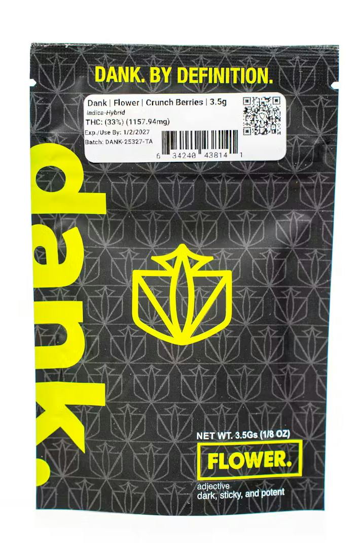 Dank | Crunch Berries | Flower | 3.5G