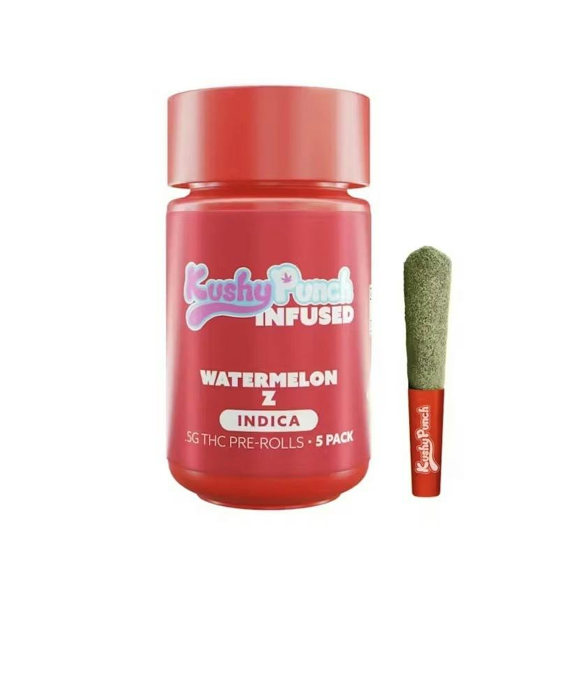 Watermelon Z | Infused Minis | 0.5g each | 5pk by Kushy Punch