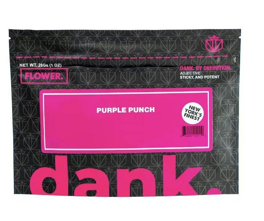 Dank | Purple Punch | Sungrown Flower | 28G